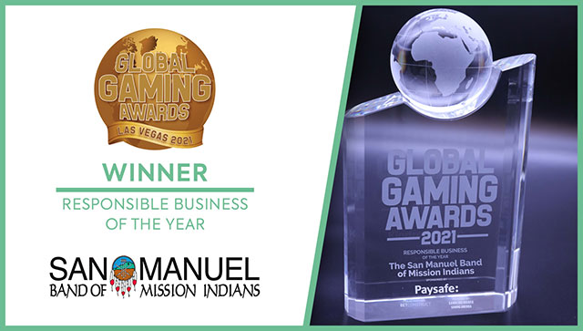 Global Gaming Awards - San Manuel Band of Mission Indians